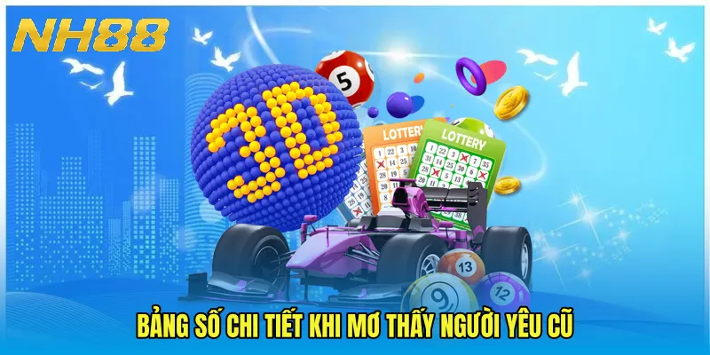 Bảng số chi tiết khi mơ thấy người yêu cũ